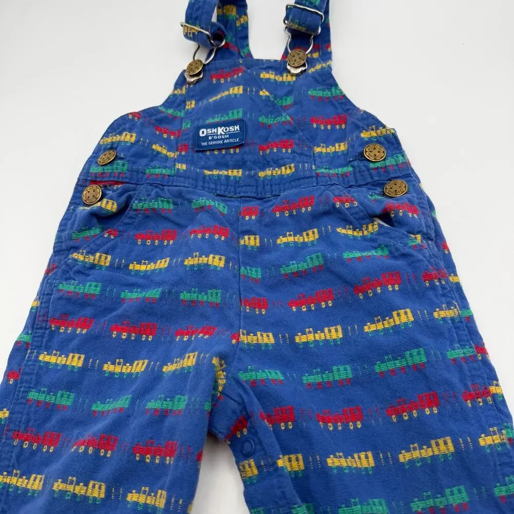 Vintage Osh Kosh Train Overalls